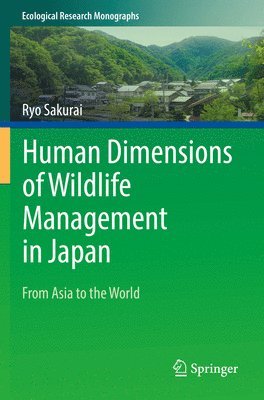 bokomslag Human Dimensions of Wildlife Management in Japan