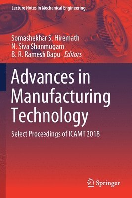 Advances in Manufacturing Technology 1