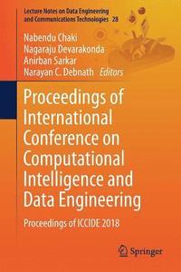 bokomslag Proceedings of International Conference on Computational Intelligence and Data Engineering