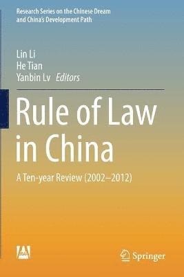 Rule of Law in China 1