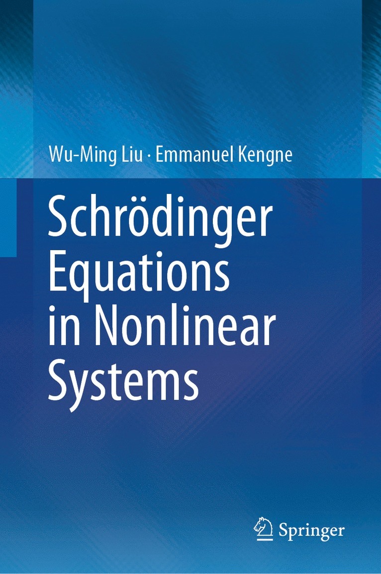 Wu-Ming Liu, Emmanuel Kengne - Schrödinger Equations in Nonlinear Systems, Häftad