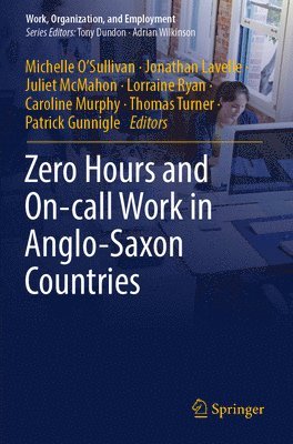 bokomslag Zero Hours and On-call Work in Anglo-Saxon Countries