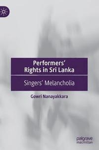 bokomslag Performers Rights in Sri Lanka