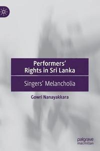 bokomslag Performers' Rights in Sri Lanka