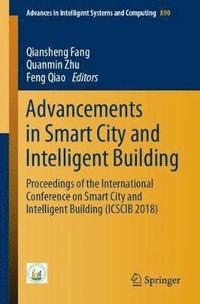 bokomslag Advancements in Smart City and Intelligent Building