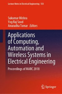 bokomslag Applications of Computing, Automation and Wireless Systems in Electrical Engineering