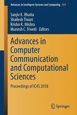 bokomslag Advances in Computer Communication and Computational Sciences