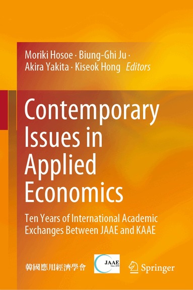 Moriki Hosoe, Biung-Ghi Ju, Akira Yakita, Kiseok Hong - Contemporary Issues in Applied Economics, Inbunden