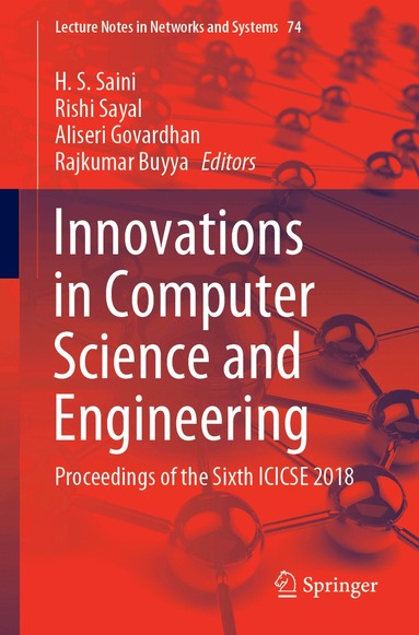 H. S. Saini, Rishi Sayal, Aliseri Govardhan, Rajkumar Buyya - Innovations in Computer Science and Engineering, Häftad