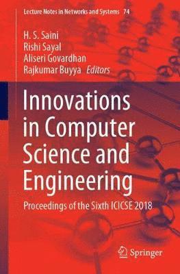 Innovations in Computer Science and Engineering 1
