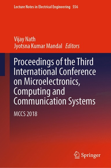 bokomslag Proceedings of the Third International Conference on Microelectronics, Computing and Communication Systems