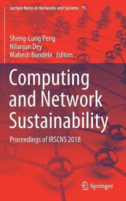 Computing and Network Sustainability