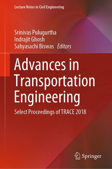 bokomslag Advances in Transportation Engineering