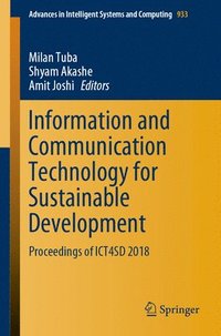 bokomslag Information and Communication Technology for Sustainable Development