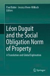 bokomslag Lon Duguit and the Social Obligation Norm of Property