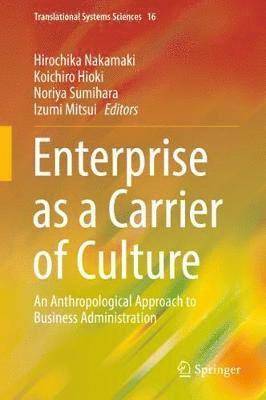 bokomslag Enterprise as a Carrier of Culture