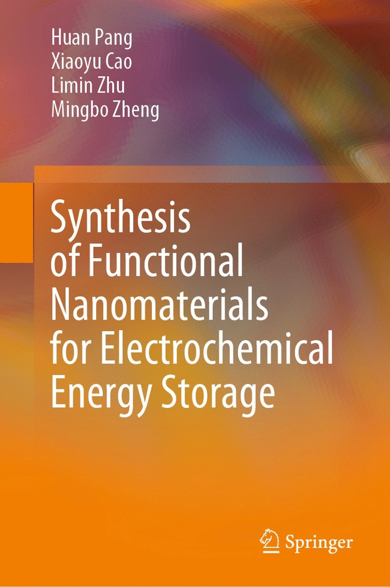 Huan Pang, Xiaoyu Cao, Limin Zhu, Mingbo Zheng - Synthesis of Functional Nanomaterials for Electrochemical Energy Storage, Inbunden