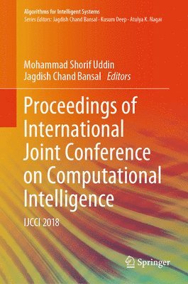 bokomslag Proceedings of International Joint Conference on Computational Intelligence