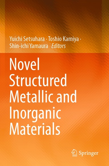 bokomslag Novel Structured Metallic and Inorganic Materials