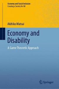 bokomslag Economy and Disability