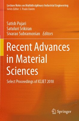 bokomslag Recent Advances in Material Sciences