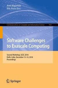 bokomslag Software Challenges to Exascale Computing