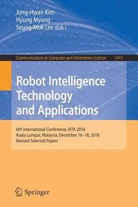 bokomslag Robot Intelligence Technology and Applications