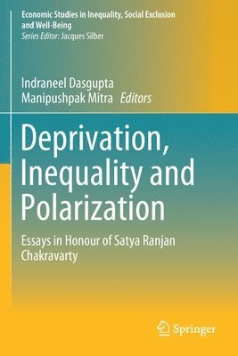 Indraneel Dasgupta, Manipushpak Mitra - Deprivation, Inequality and Polarization, Häftad