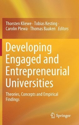 bokomslag Developing Engaged and Entrepreneurial Universities