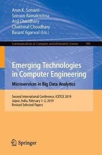 bokomslag Emerging Technologies in Computer Engineering: Microservices in Big Data Analytics