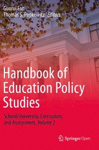 bokomslag Handbook of Education Policy Studies