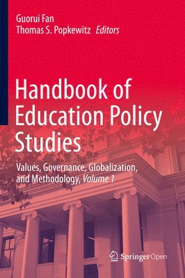 bokomslag Handbook of Education Policy Studies