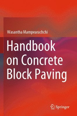 bokomslag Handbook on Concrete Block Paving