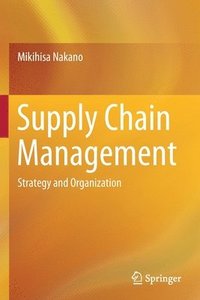 bokomslag Supply Chain Management