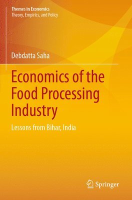 bokomslag Economics of the Food Processing Industry
