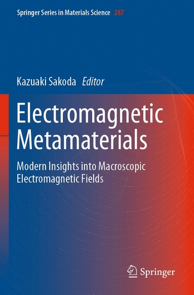 bokomslag Electromagnetic Metamaterials