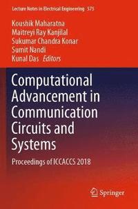 bokomslag Computational Advancement in Communication Circuits and Systems