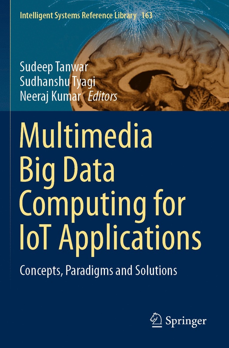 Sudeep Tanwar, Sudhanshu Tyagi, Neeraj Kumar - Multimedia Big Data Computing for IoT Applications, Häftad