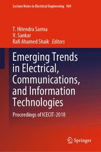 bokomslag Emerging Trends in Electrical, Communications, and Information Technologies
