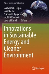 bokomslag Innovations in Sustainable Energy and Cleaner Environment