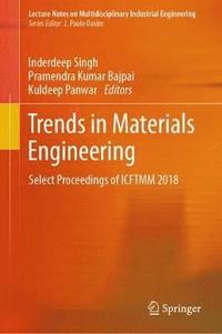 bokomslag Trends in Materials Engineering