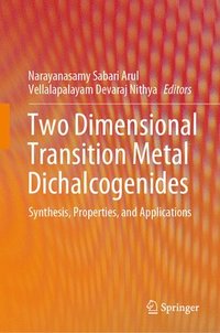 bokomslag Two Dimensional Transition Metal Dichalcogenides