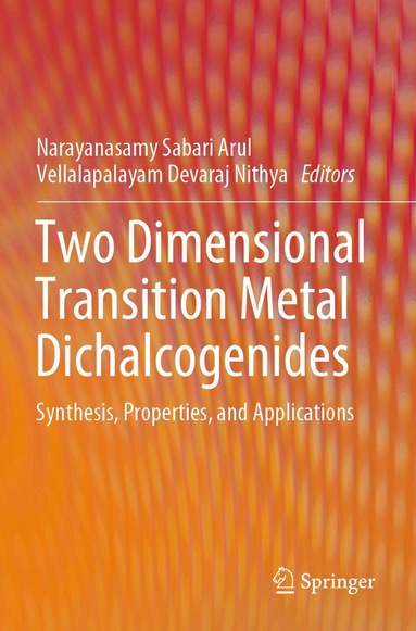 Narayanasamy Sabari Arul, Vellalapalayam Devaraj Nithya - Two Dimensional Transition Metal Dichalcogenides, Häftad