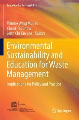 bokomslag Environmental Sustainability and Education for Waste Management