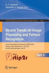 bokomslag Recent Trends in Image Processing and Pattern Recognition