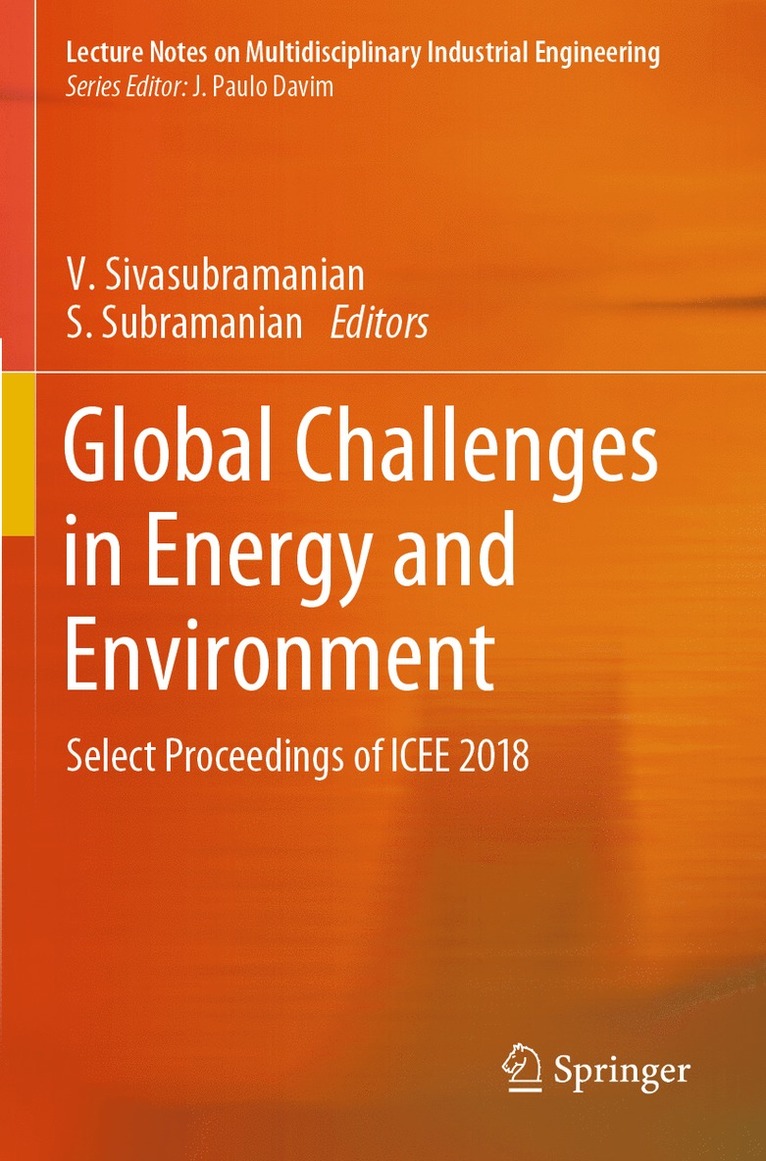 Global Challenges in Energy and Environment 1