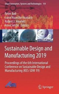 bokomslag Sustainable Design and Manufacturing 2019