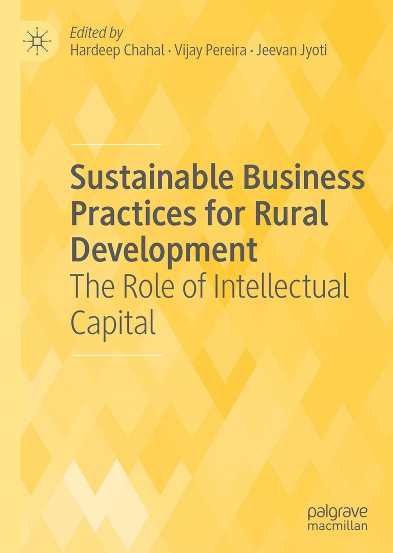 Hardeep Chahal, Vijay Pereira, Jeevan Jyoti - Sustainable Business Practices for Rural Development, Inbunden