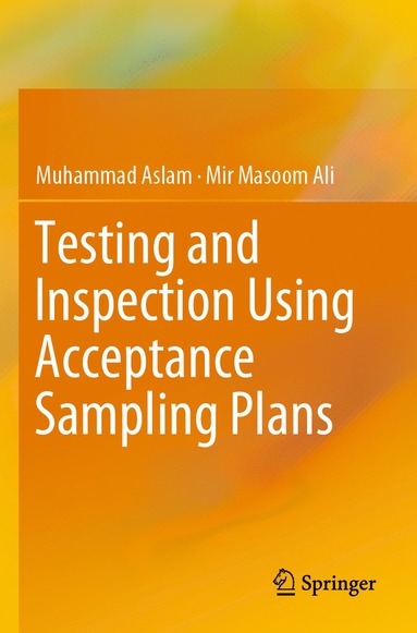 bokomslag Testing and Inspection Using Acceptance Sampling Plans