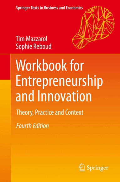 Tim Mazzarol, Sophie Reboud - Workbook for Entrepreneurship and Innovation, Häftad